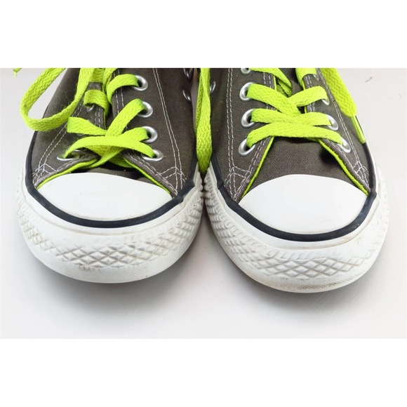 Converse all Star Women Size 7 M Gray Low Top Fabric 140074f - Picture 2 of 8